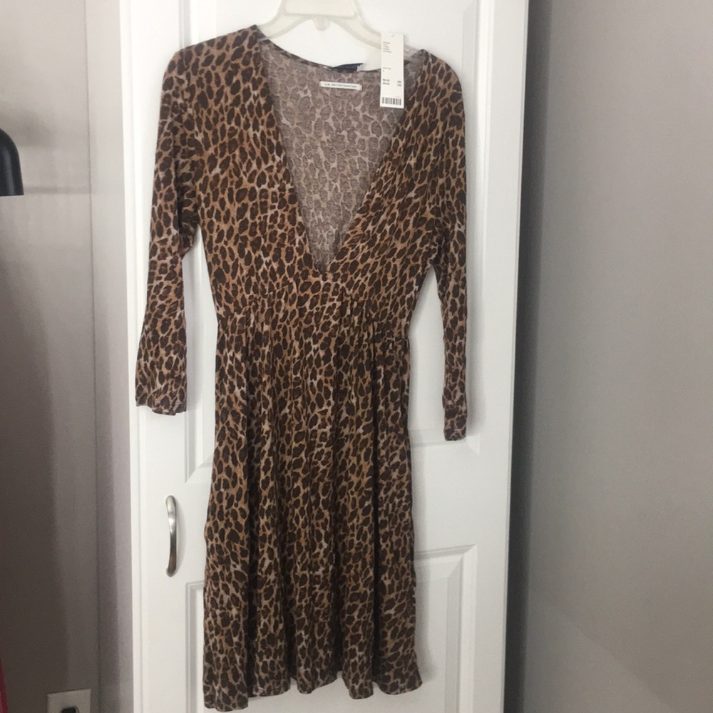 Cute urban outfitters leopard dress
